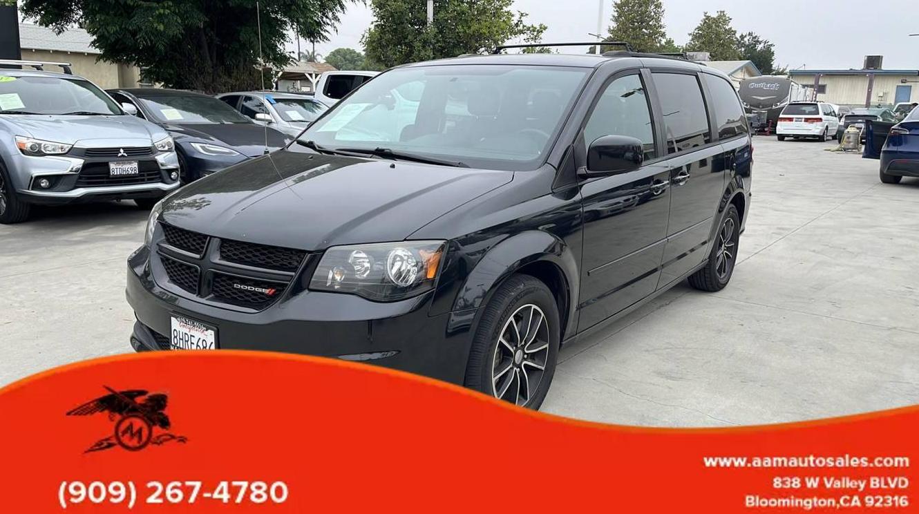 DODGE GRAND CARAVAN 2017 2C4RDGEG8HR698045 image